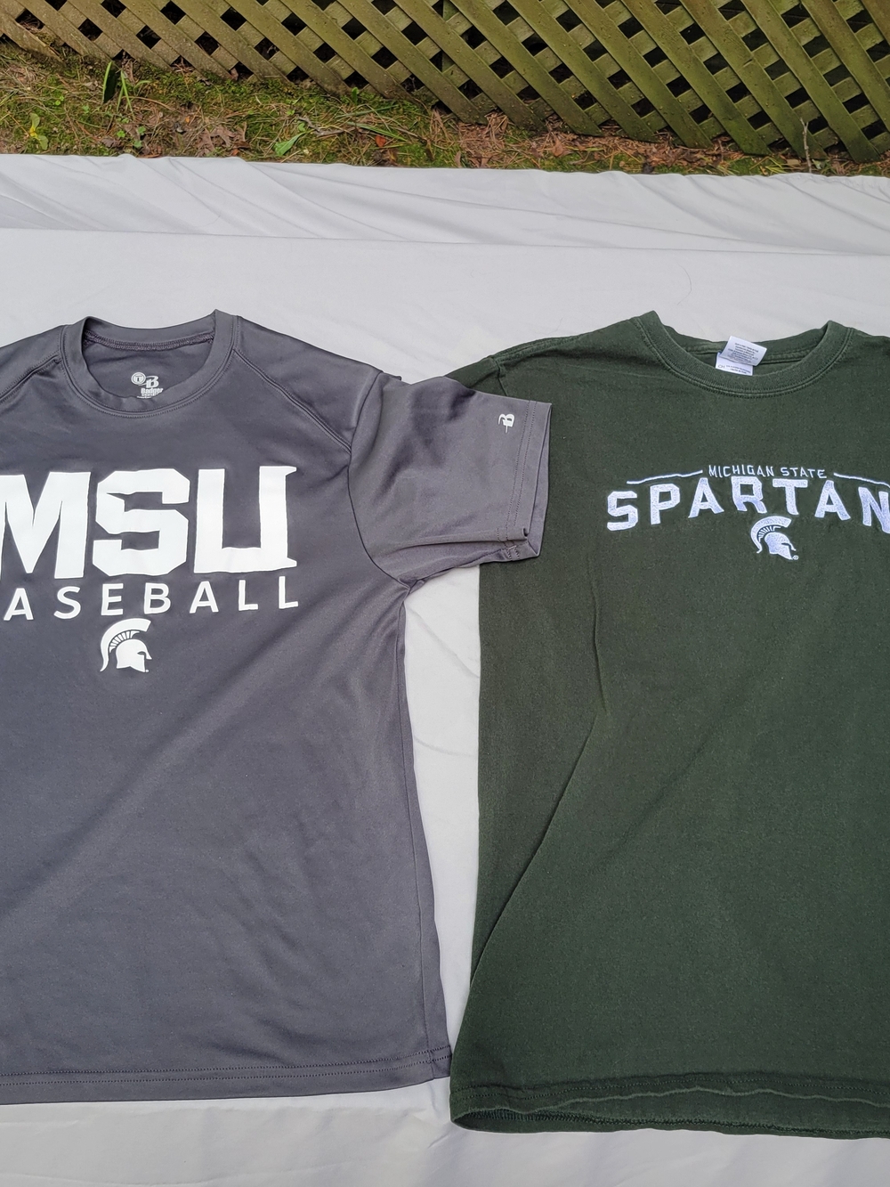 MSU Shirts Boys Large Michigan State Spartans